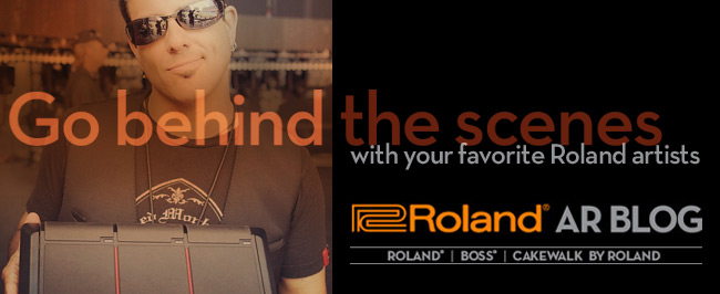 Inside Info from Music Pros at the New Roland Artist Relations Blog!