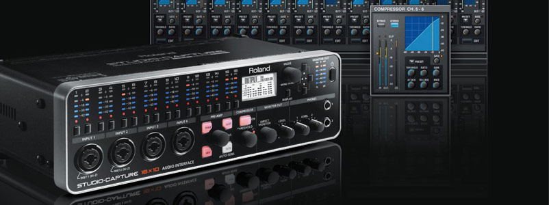 Roland Recording Class - STUDIO-CAPTURE