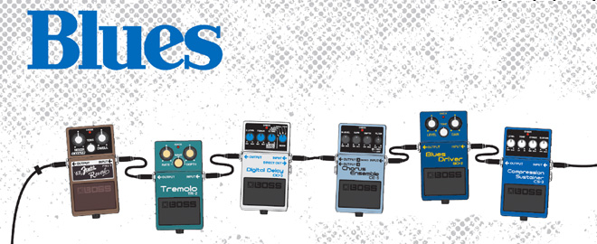 blues pedal setup