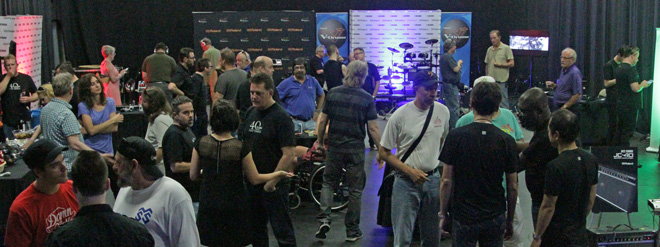 Roland VIP Showcase at Soundcheck studios in Nashville