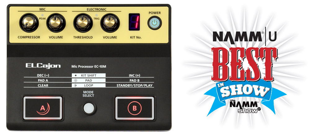 The Roland EC-10M received a Best in Show award from NAMM U.