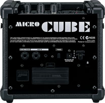 Micro CUBE Rear Panel