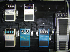 Steve Rutledge Pedal Board (Photo)