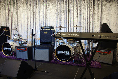 Roland gear at Rock ‘n’ Roll Fantasy Camp