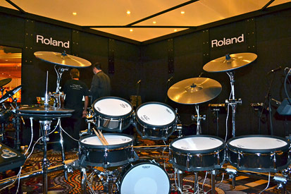 Roland V-Drums at Rock ‘n’ Roll Fantasy Camp
