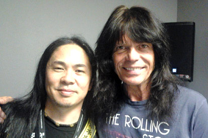 Cory Nagatoshi and Rudy Sarzo