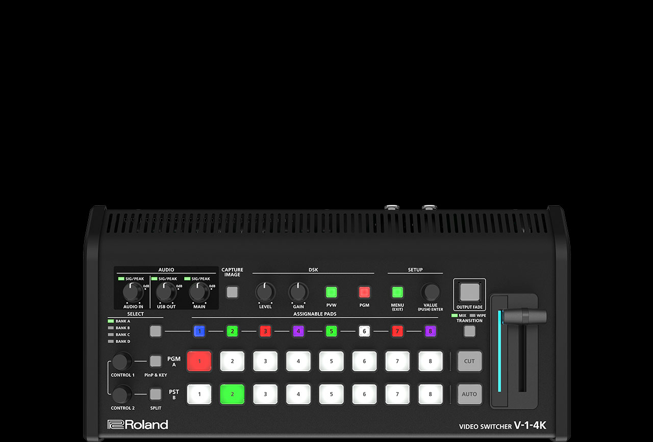 V-1-4K Video Switcher