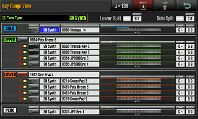 Key Range View